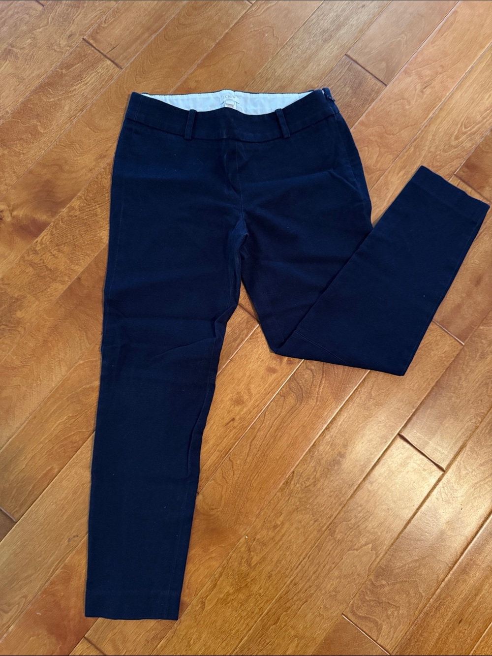 J. Crew Navy Ankle Cropped Pants